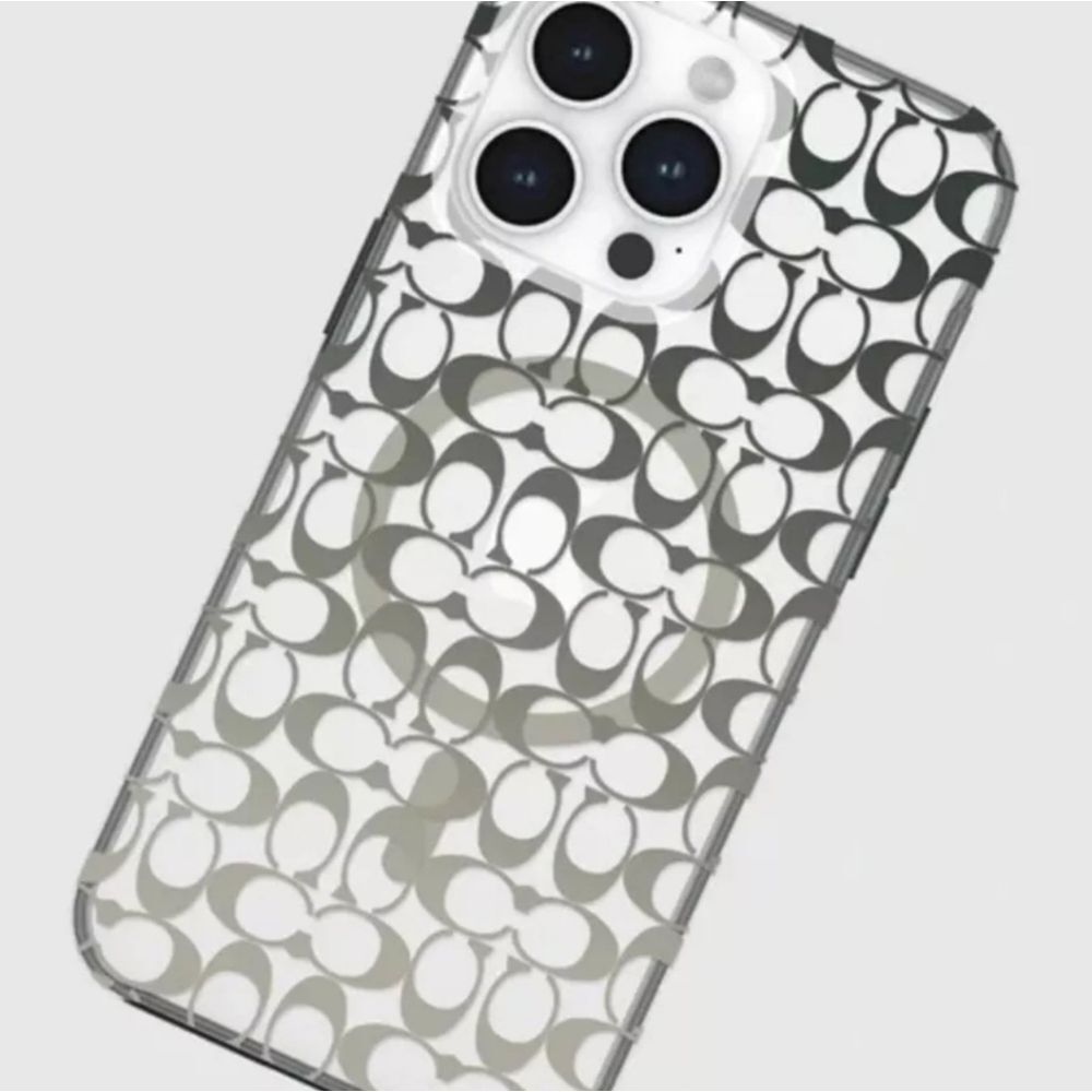 Coach Signature C Ombre MagSafe IPhone 16 Pro Max Case- Deep Forest